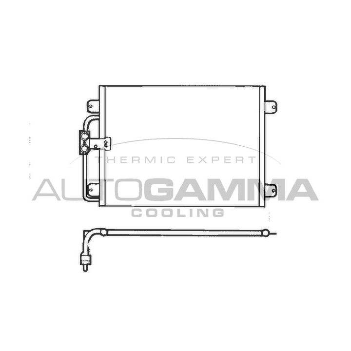 Kondensatorius, oro kondicionierius AUTOGAMMA 101793