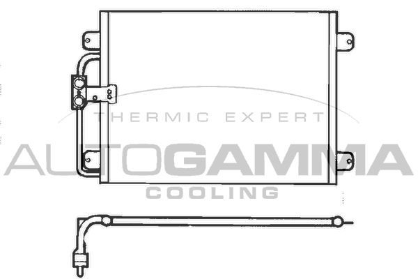 Kondensatorius, oro kondicionierius AUTOGAMMA 101793