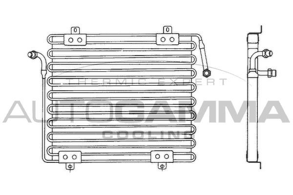 Kondensatorius, oro kondicionierius AUTOGAMMA 101797