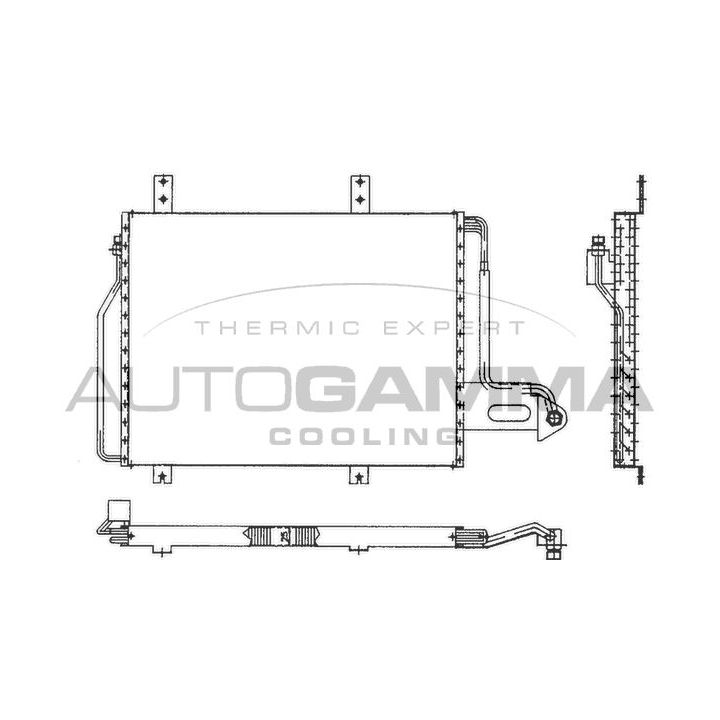 Kondensatorius, oro kondicionierius AUTOGAMMA 101799