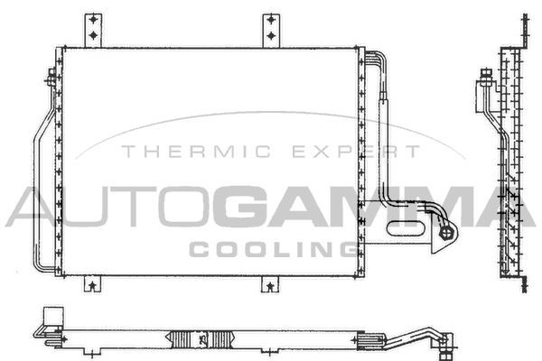 Kondensatorius, oro kondicionierius AUTOGAMMA 101799