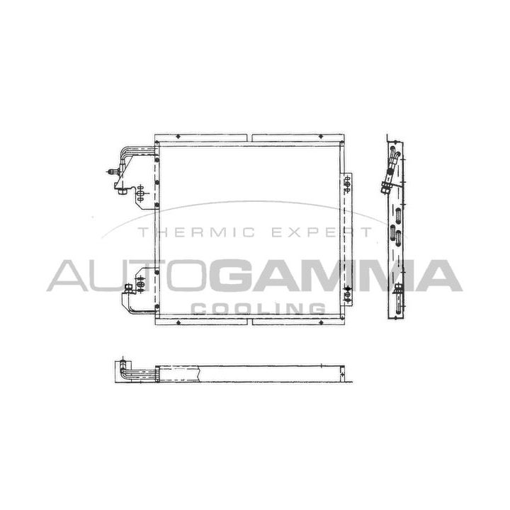 Kondensatorius, oro kondicionierius AUTOGAMMA 101800