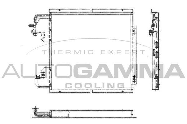 Kondensatorius, oro kondicionierius AUTOGAMMA 101800