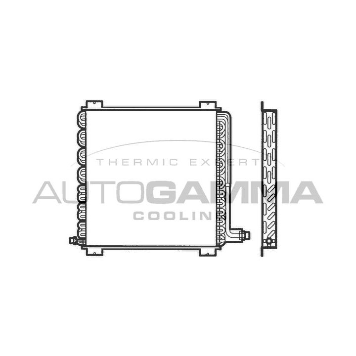Kondensatorius, oro kondicionierius AUTOGAMMA 101801
