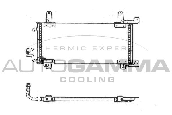 Kondensatorius, oro kondicionierius AUTOGAMMA 101802