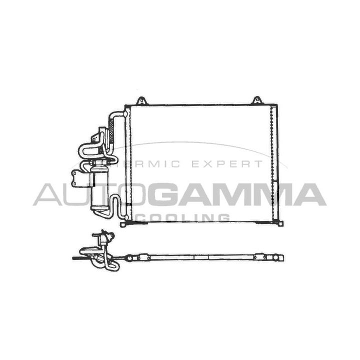 Kondensatorius, oro kondicionierius AUTOGAMMA 101804