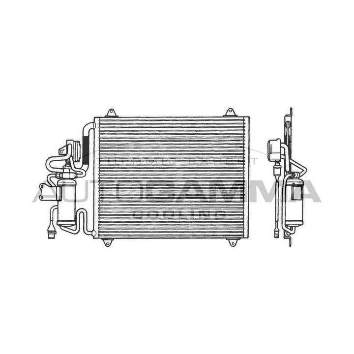 Kondensatorius, oro kondicionierius AUTOGAMMA 101806