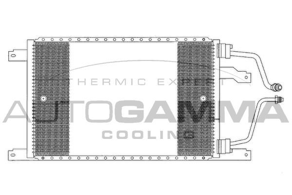 Kondensatorius, oro kondicionierius AUTOGAMMA 101807