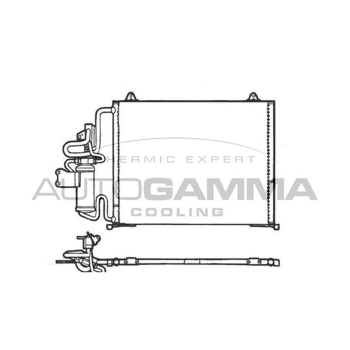 Kondensatorius, oro kondicionierius AUTOGAMMA 101809