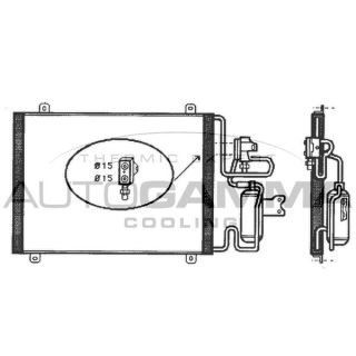 Kondensatorius, oro kondicionierius AUTOGAMMA 101811