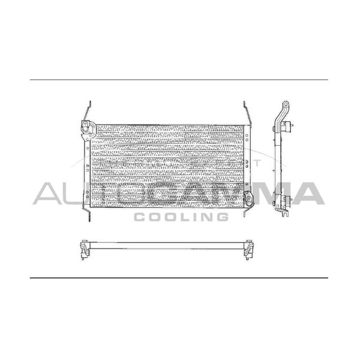 Kondensatorius, oro kondicionierius AUTOGAMMA 101819