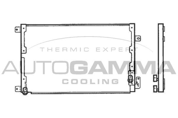Kondensatorius, oro kondicionierius AUTOGAMMA 101821