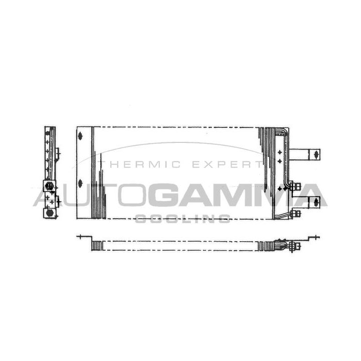 Kondensatorius, oro kondicionierius AUTOGAMMA 101824