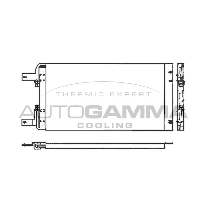 Kondensatorius, oro kondicionierius AUTOGAMMA 101825