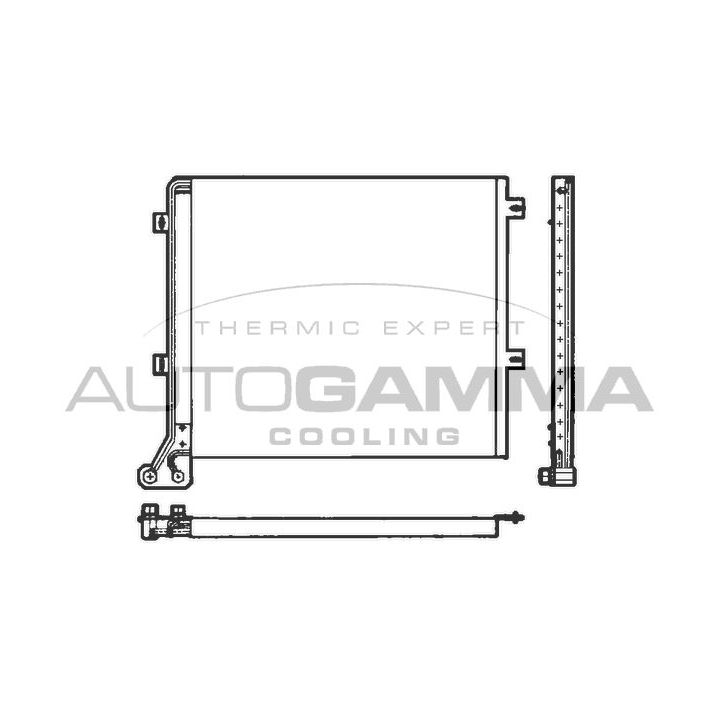 Kondensatorius, oro kondicionierius AUTOGAMMA 101829
