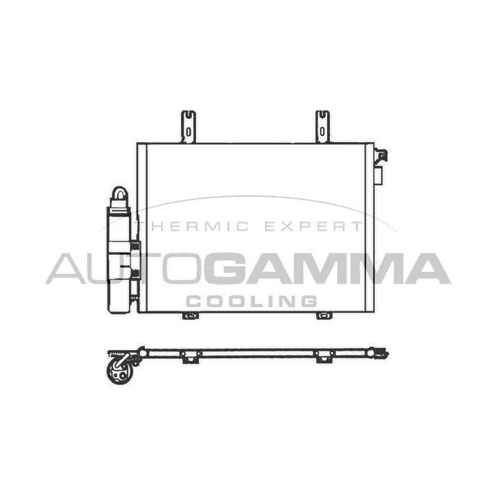 Kondensatorius, oro kondicionierius AUTOGAMMA 102562
