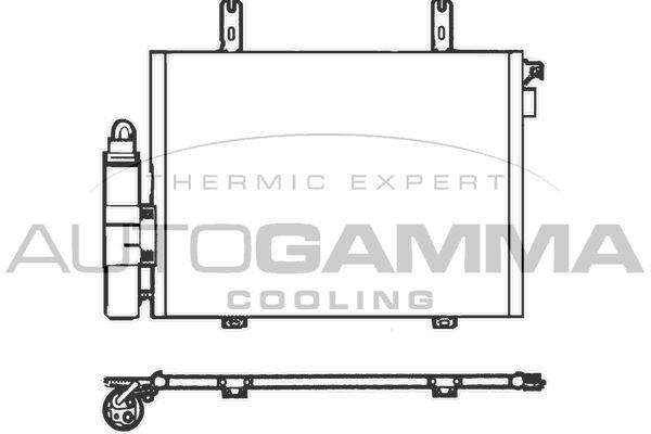 Kondensatorius, oro kondicionierius AUTOGAMMA 102562