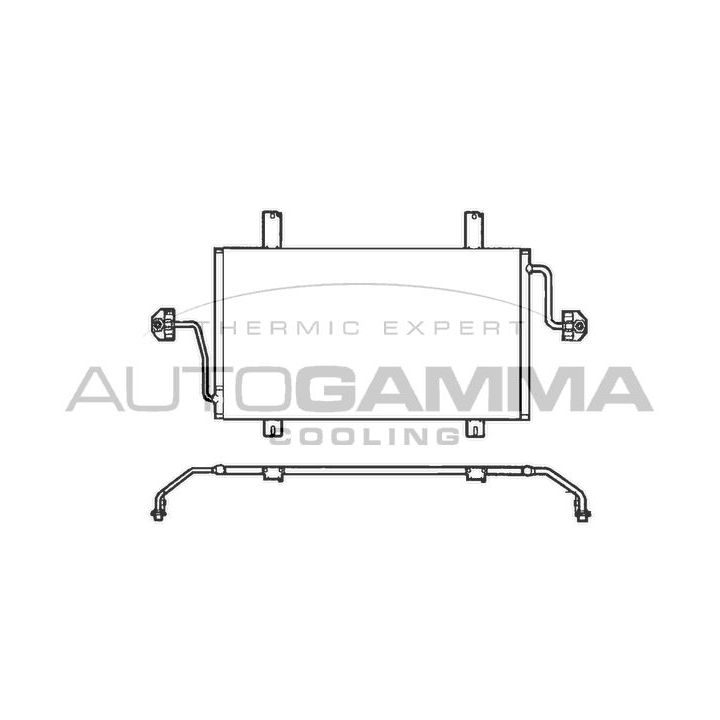 Kondensatorius, oro kondicionierius AUTOGAMMA 102563