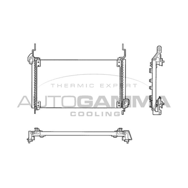 Kondensatorius, oro kondicionierius AUTOGAMMA 102630