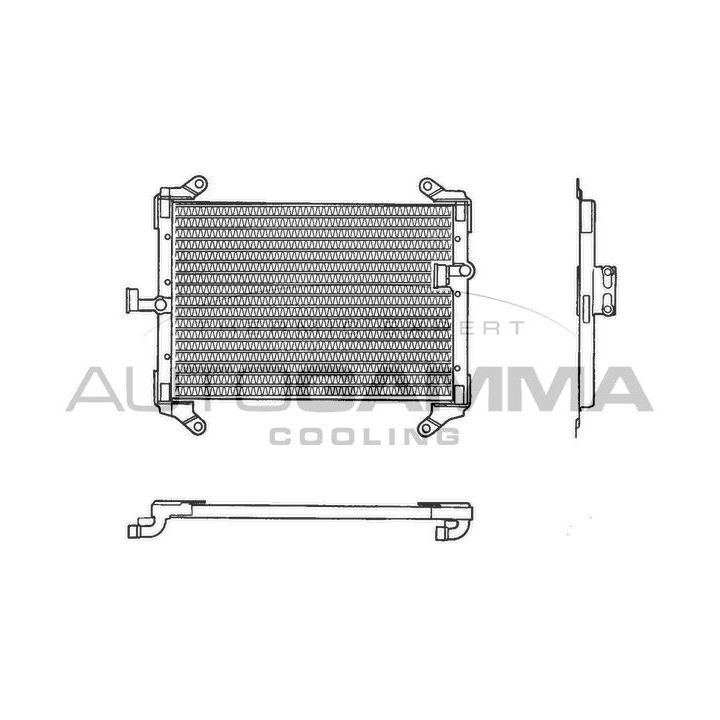 Kondensatorius, oro kondicionierius AUTOGAMMA 102633