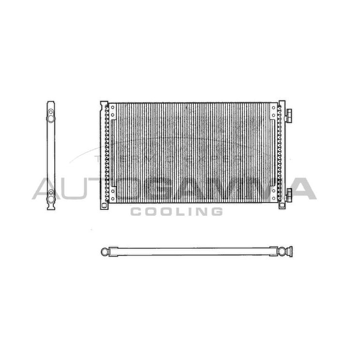 Kondensatorius, oro kondicionierius AUTOGAMMA 102643