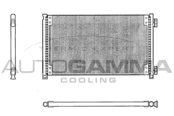 Kondensatorius, oro kondicionierius AUTOGAMMA 102643