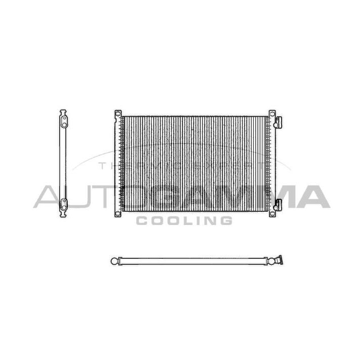 Kondensatorius, oro kondicionierius AUTOGAMMA 102644