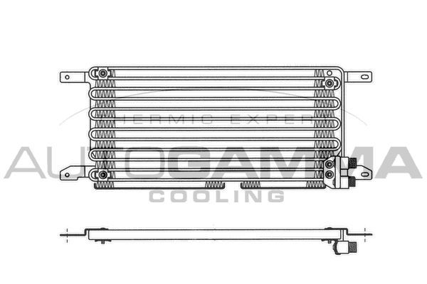 Kondensatorius, oro kondicionierius AUTOGAMMA 102668