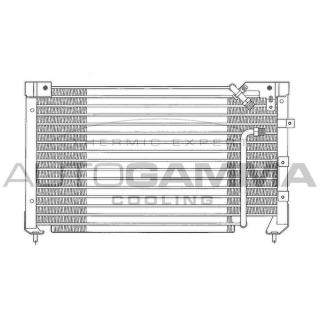 Kondensatorius, oro kondicionierius AUTOGAMMA 102669