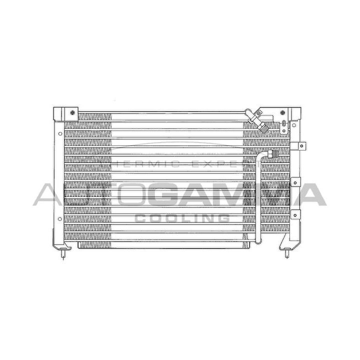 Kondensatorius, oro kondicionierius AUTOGAMMA 102669