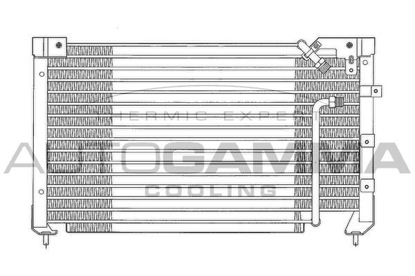 Kondensatorius, oro kondicionierius AUTOGAMMA 102669