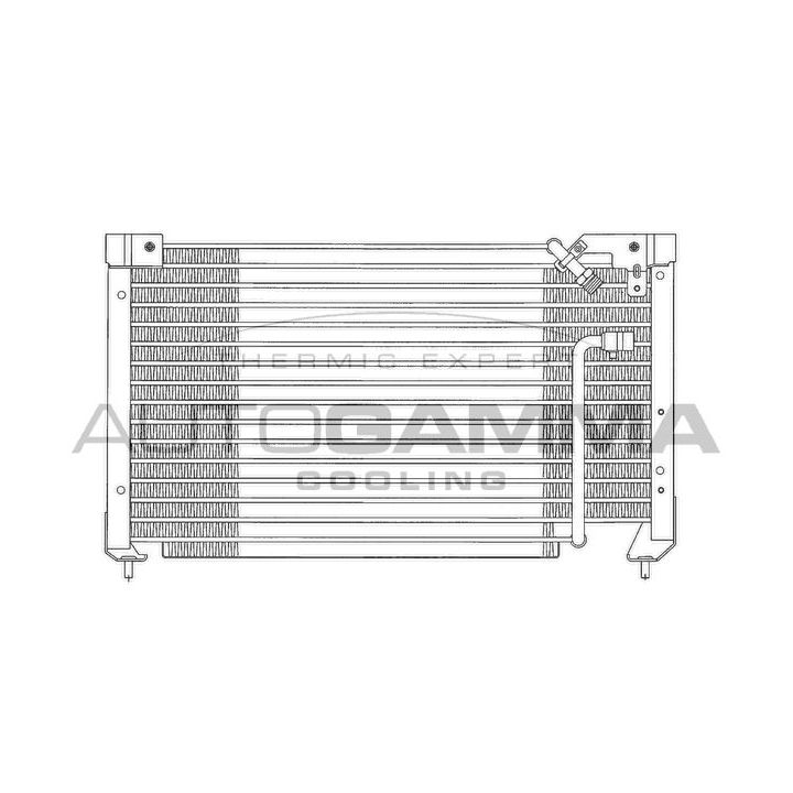 Kondensatorius, oro kondicionierius AUTOGAMMA 102670