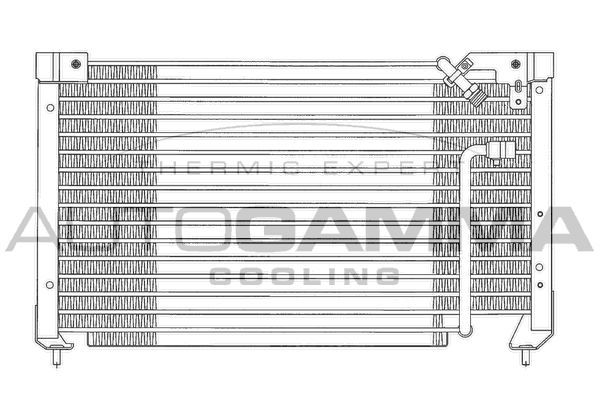 Kondensatorius, oro kondicionierius AUTOGAMMA 102670