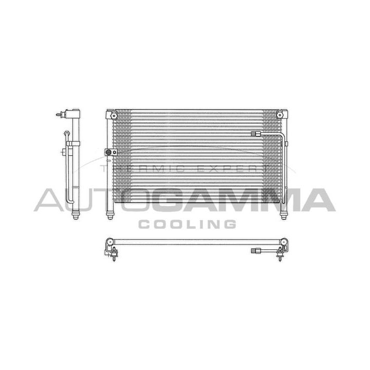 Kondensatorius, oro kondicionierius AUTOGAMMA 102675