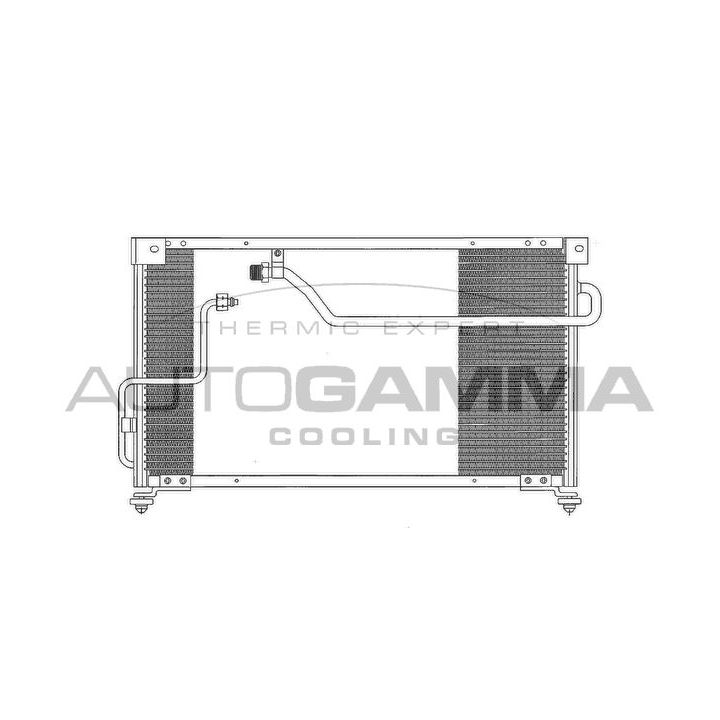 Kondensatorius, oro kondicionierius AUTOGAMMA 102677