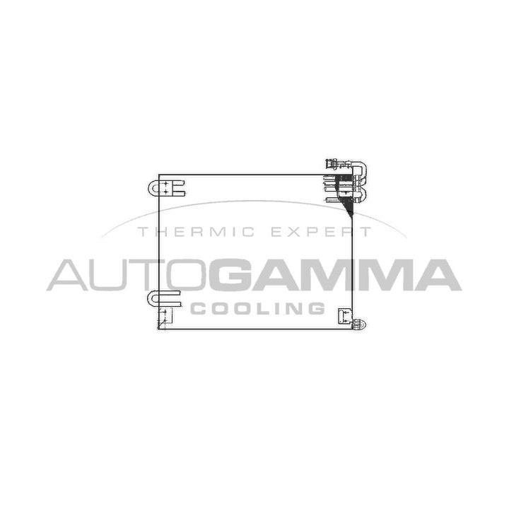 Kondensatorius, oro kondicionierius AUTOGAMMA 102733