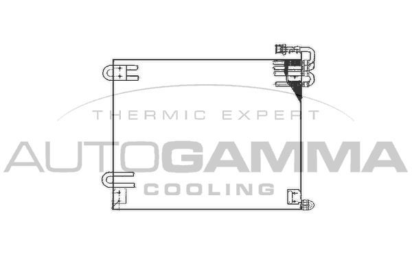 Kondensatorius, oro kondicionierius AUTOGAMMA 102733
