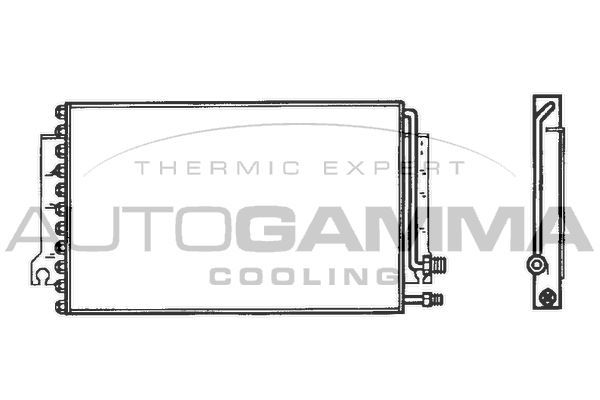 Kondensatorius, oro kondicionierius AUTOGAMMA 102758