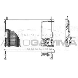Kondensatorius, oro kondicionierius AUTOGAMMA 102759