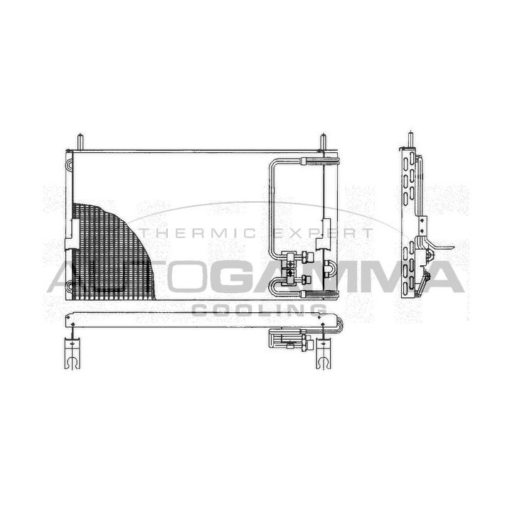 Kondensatorius, oro kondicionierius AUTOGAMMA 102759