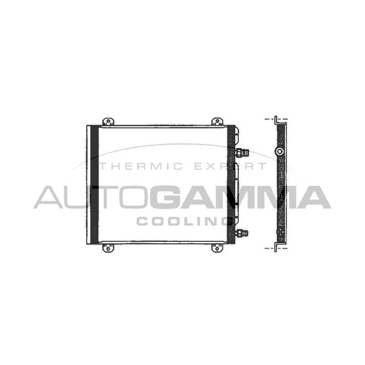 Kondensatorius, oro kondicionierius AUTOGAMMA 102764