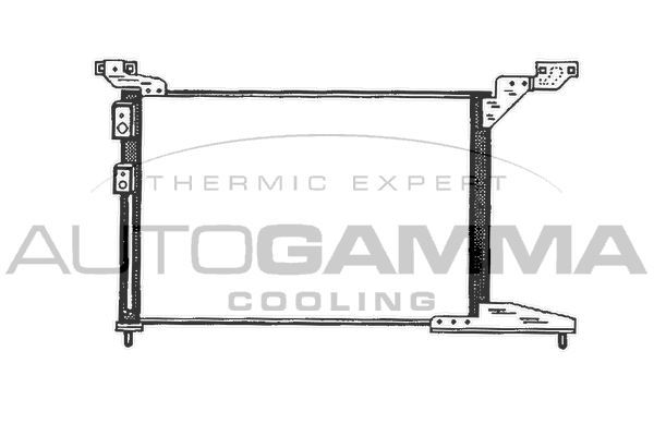 Kondensatorius, oro kondicionierius AUTOGAMMA 102771