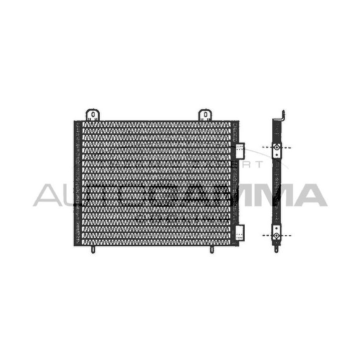 Kondensatorius, oro kondicionierius AUTOGAMMA 102773