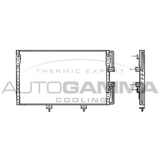Kondensatorius, oro kondicionierius AUTOGAMMA 102805