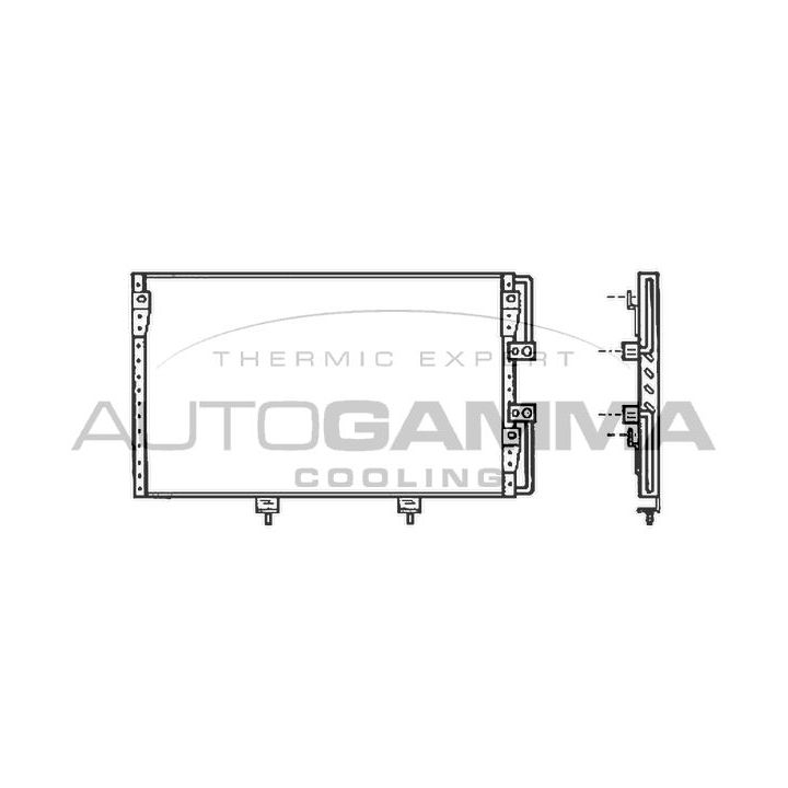 Kondensatorius, oro kondicionierius AUTOGAMMA 102805