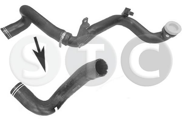 Kompresoriaus padavimo žarna STC T479355