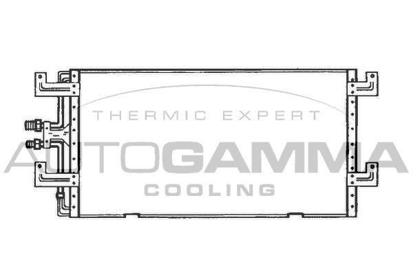 Kondensatorius, oro kondicionierius AUTOGAMMA 102824