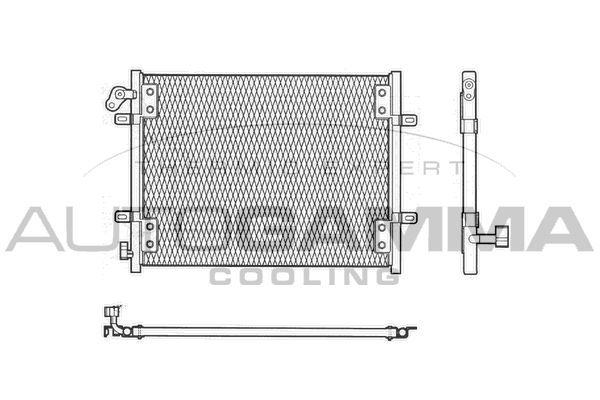 Kondensatorius, oro kondicionierius AUTOGAMMA 102841