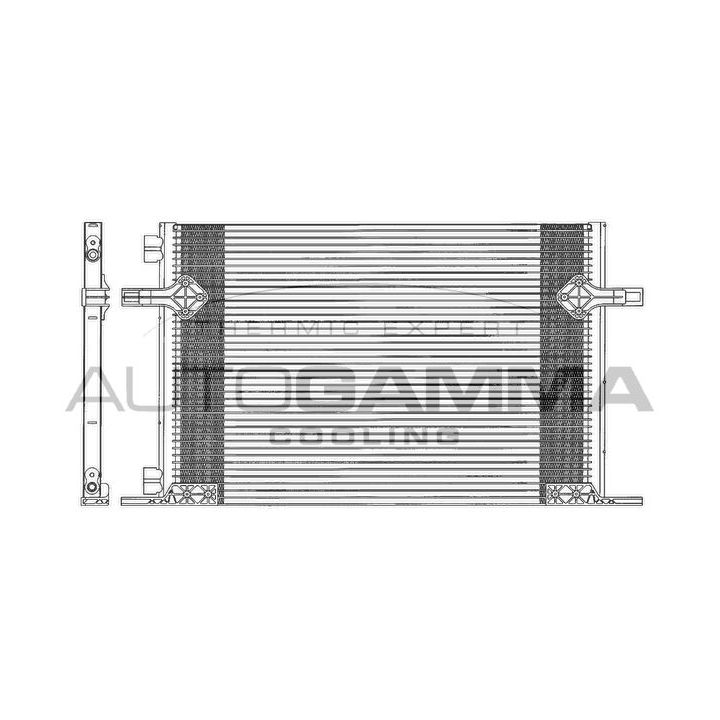 Kondensatorius, oro kondicionierius AUTOGAMMA 102843
