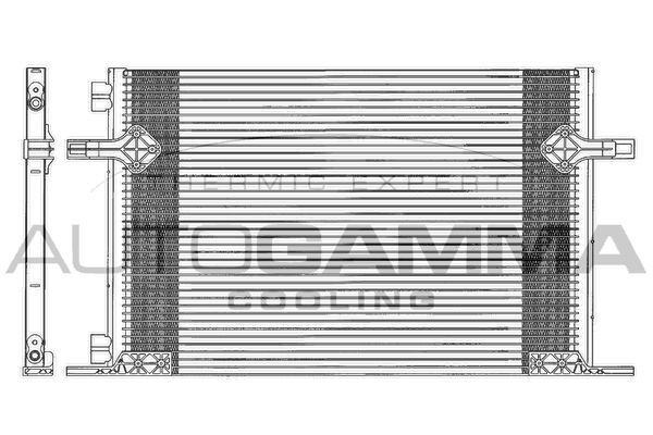 Kondensatorius, oro kondicionierius AUTOGAMMA 102843